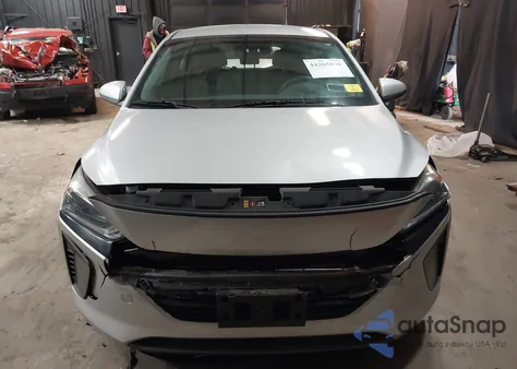 2018 Hyundai Ioniq Hybrid Blue из США, поврежденный, VIN KMHC65LC2JU064772